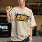 San Francisco 49ers Unisex Vintage Washed T-shirt