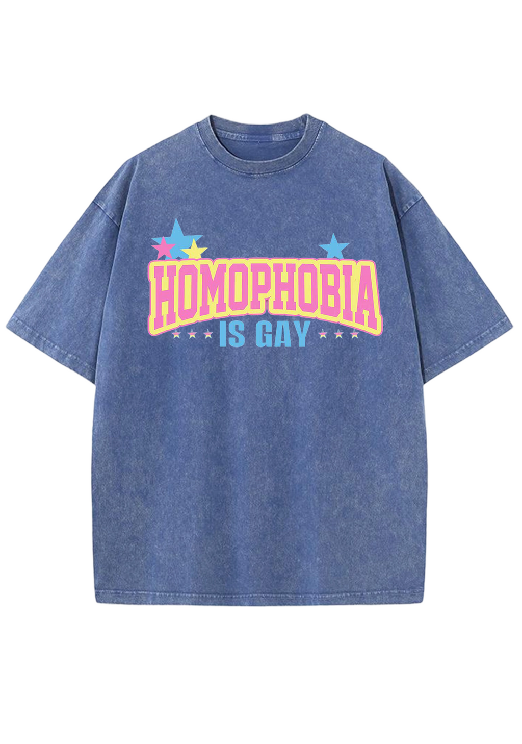 Homophobia Is Gay Y2K Washed Tee