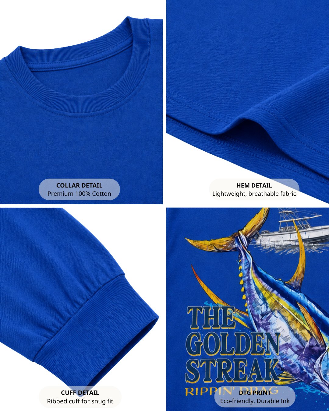 The Golden Streak Long-sleeve Secondary image