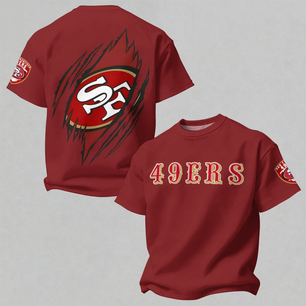 "San Francisco 49ers"  Printed Oversized Unisex T-shirt