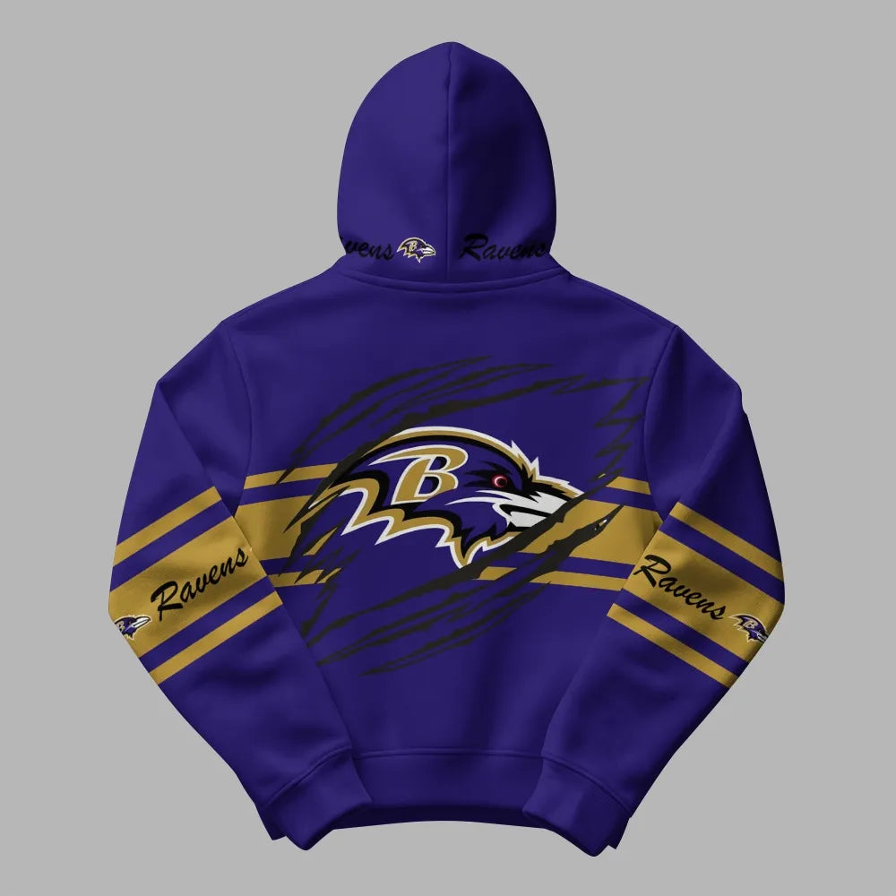 Baltimore Ravens Ninja hoodie | NFL Secondary image