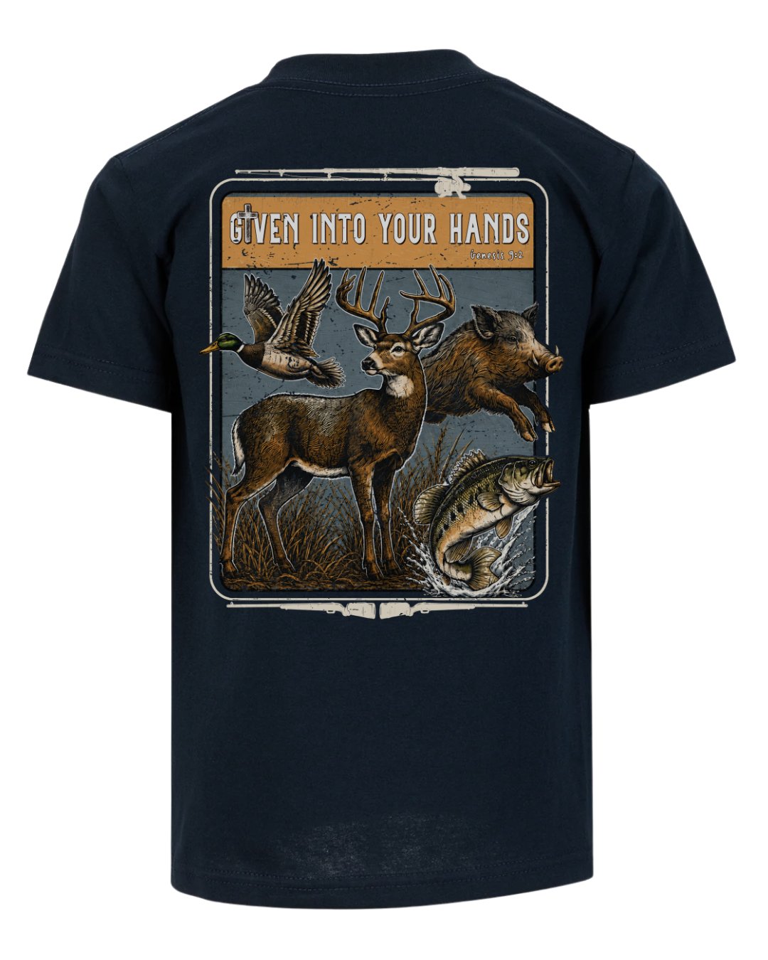 Genesis 9:2 Christian Hunting T-shirt