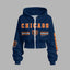 Chicago Bears Zip-up hooded jacket and elastic-waist pants set | NFL