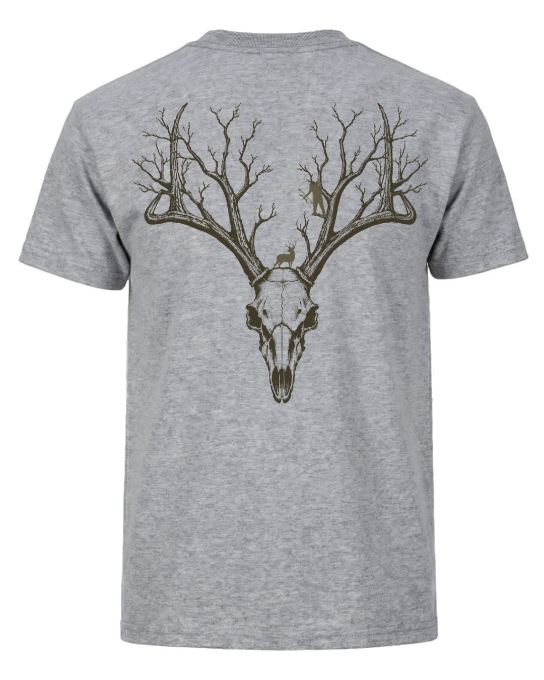Deer Skull Bowhunting T-shirt Main image