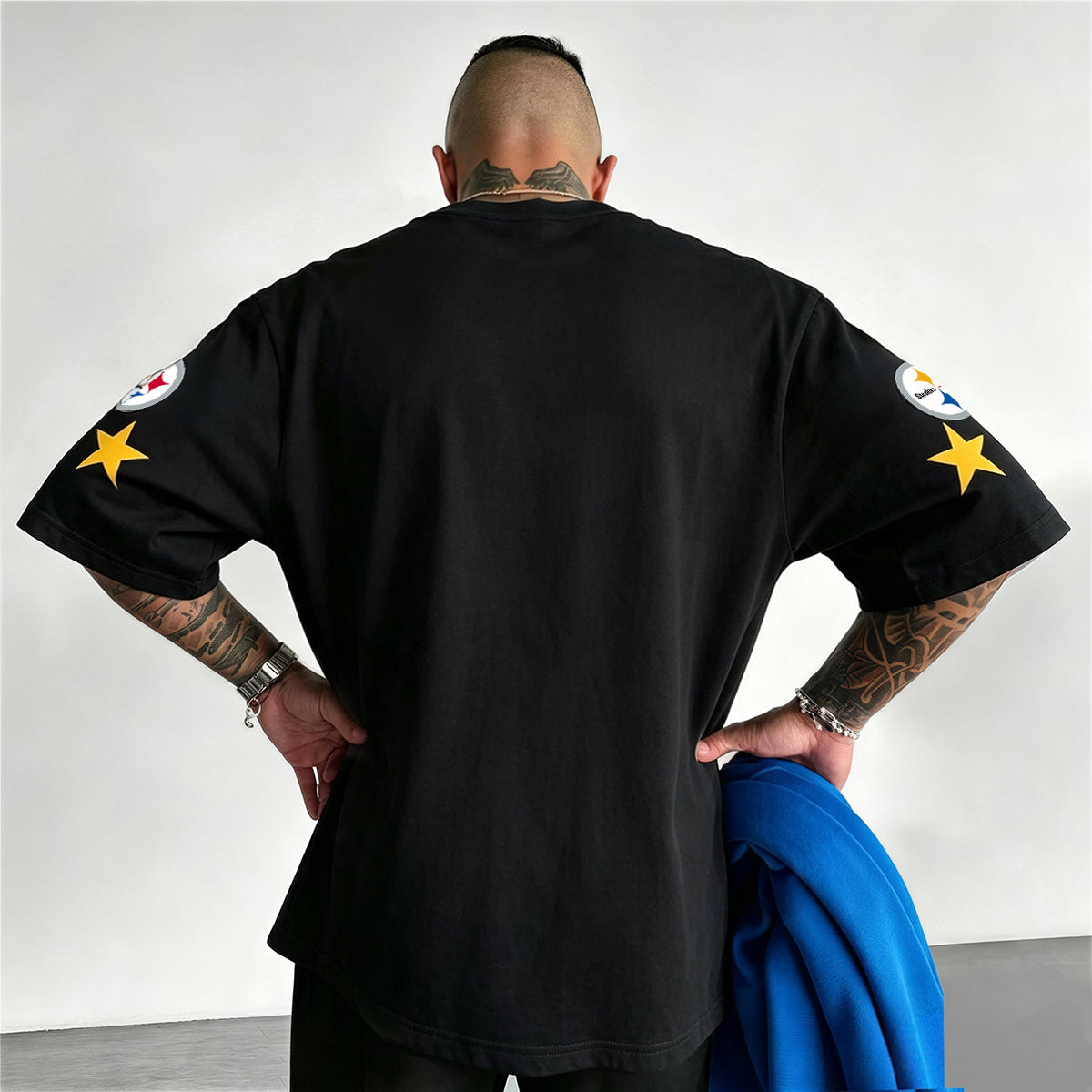 Pittsburgh Steelers Arch Logo Printed T-Shirt