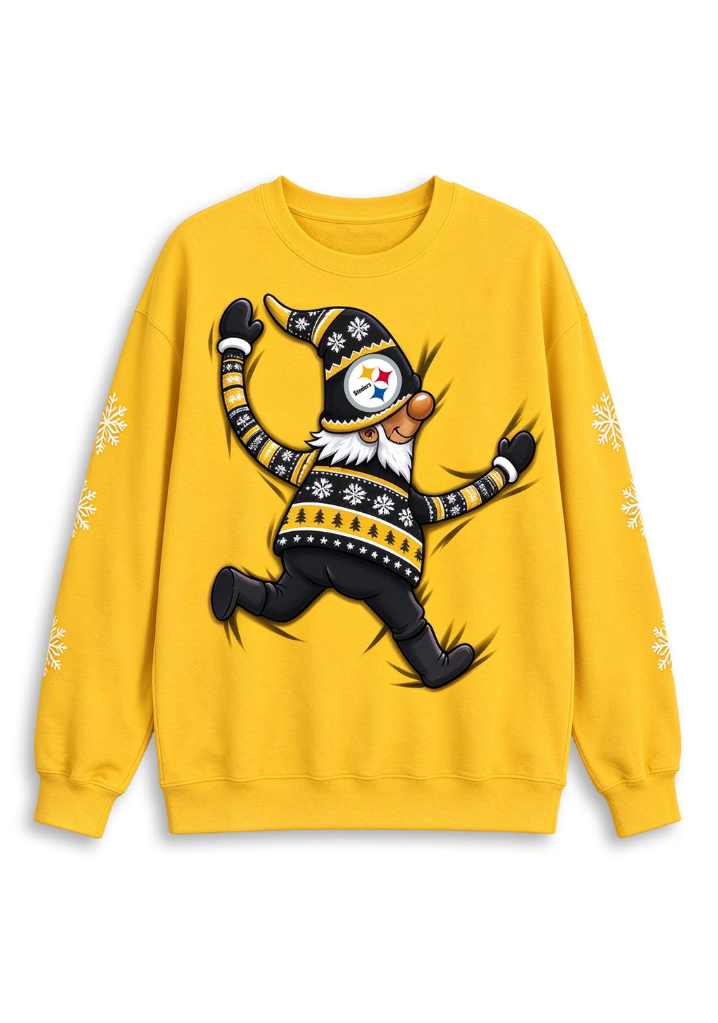 Women's Pittsburgh Steelers Christmas Crewneck Sweatshirt