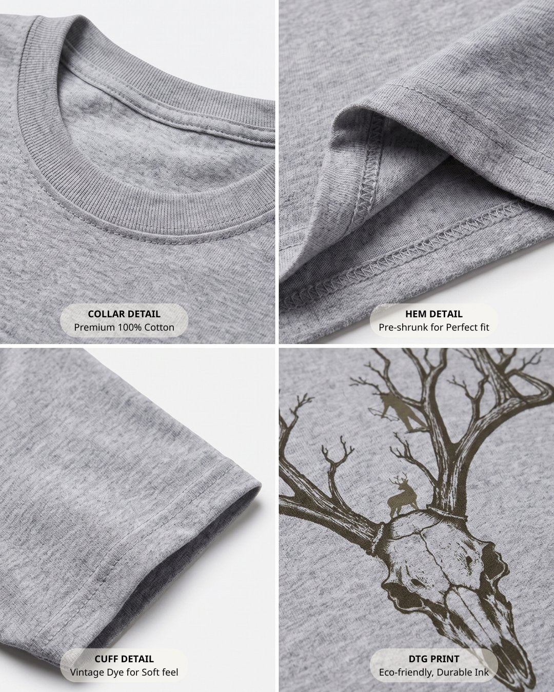 Deer Skull Bowhunting T-shirt Secondary image