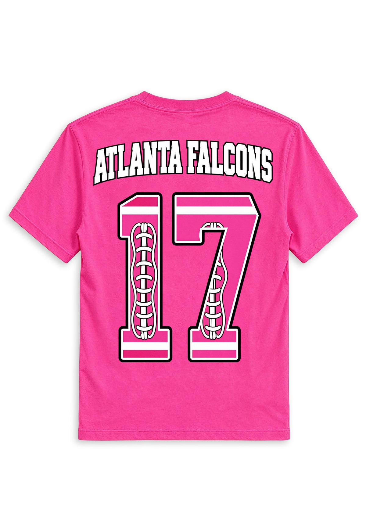 Atlanta Falcons Pink Out Tackle Breast Cancer Awareness V-Neck T-Shirt