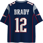 Patriots #12 Super Bowl LII Throwback Jersey Shirts