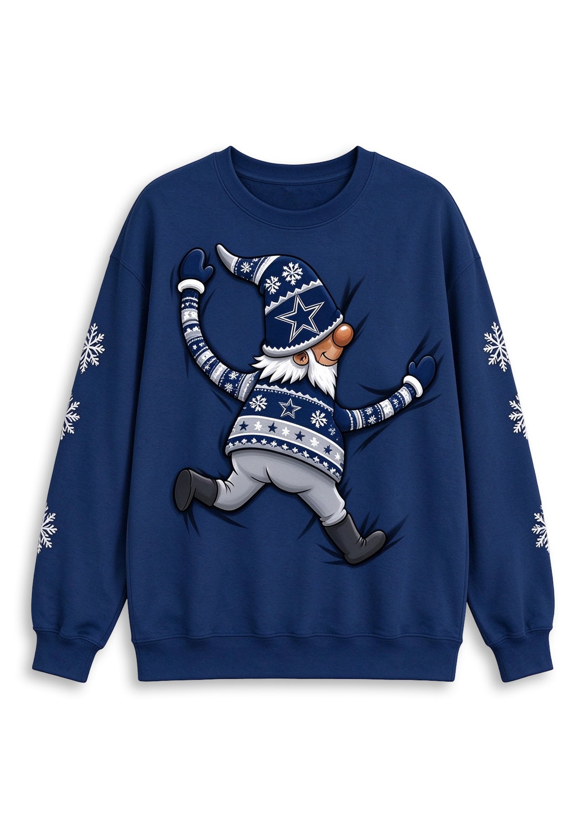Women's Dallas Cowboys Christmas Crewneck Sweatshirt