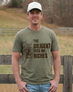 Proverbs 12:27 Deer Wildlife T-shirt