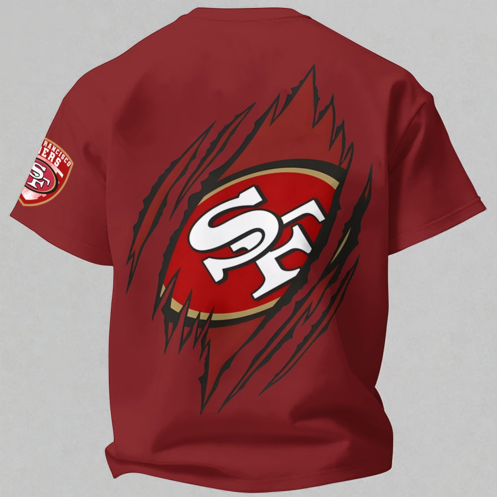 "San Francisco 49ers"  Printed Oversized Unisex T-shirt
