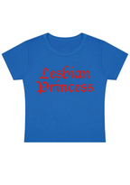 Lesbian Princess Y2K Baby Tee