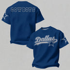 "Dallas Cowboys" Printed Oversized Unisex T-shirt