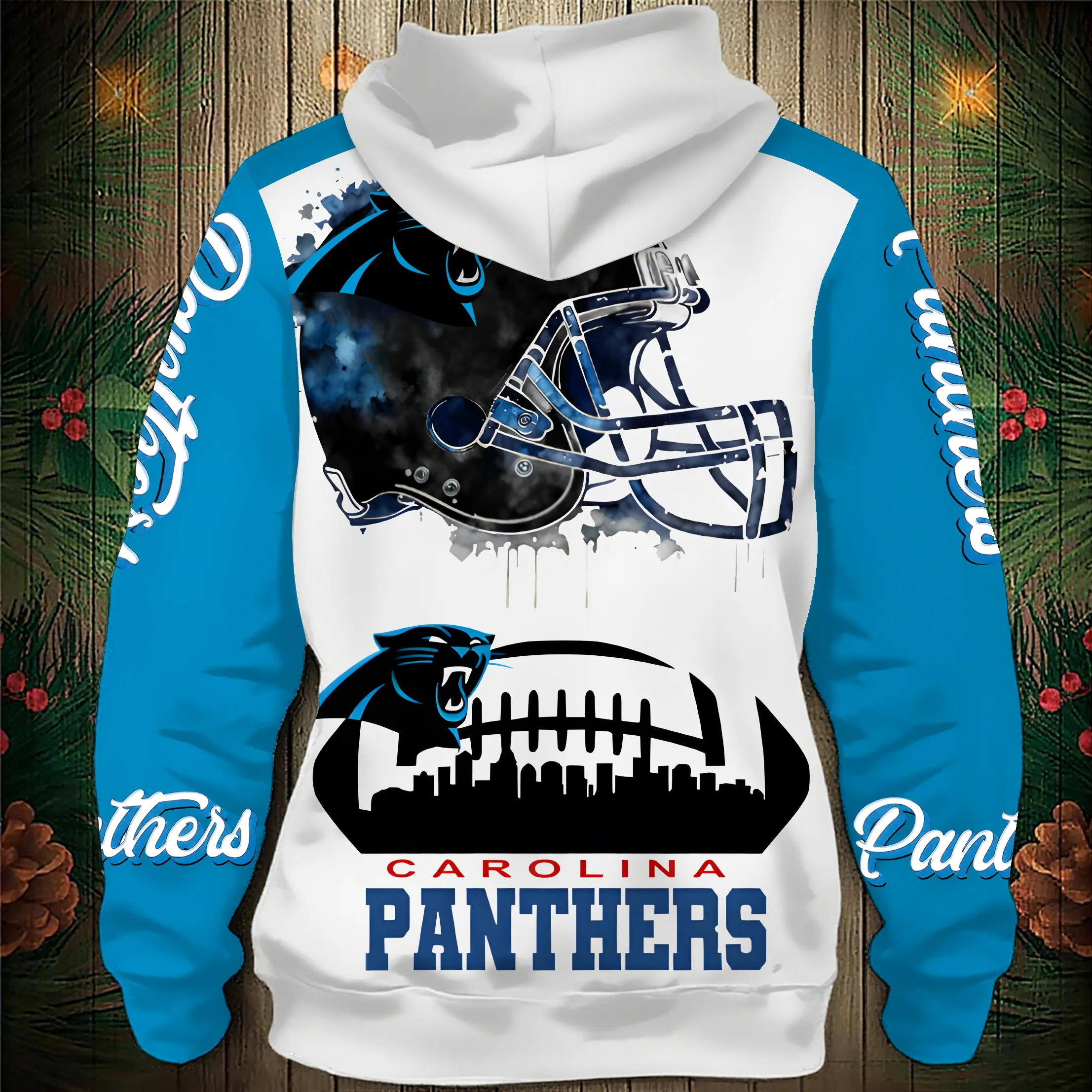 Carolina Panthers 2026 New 3D Graphic Hoodie Secondary image