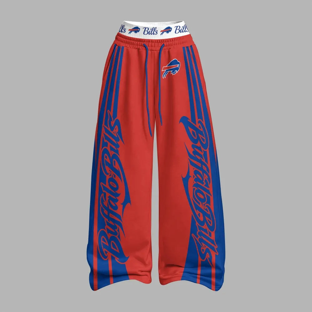 Buffalo Bills Zip-up hooded jacket and elastic-waist pants set | NFL