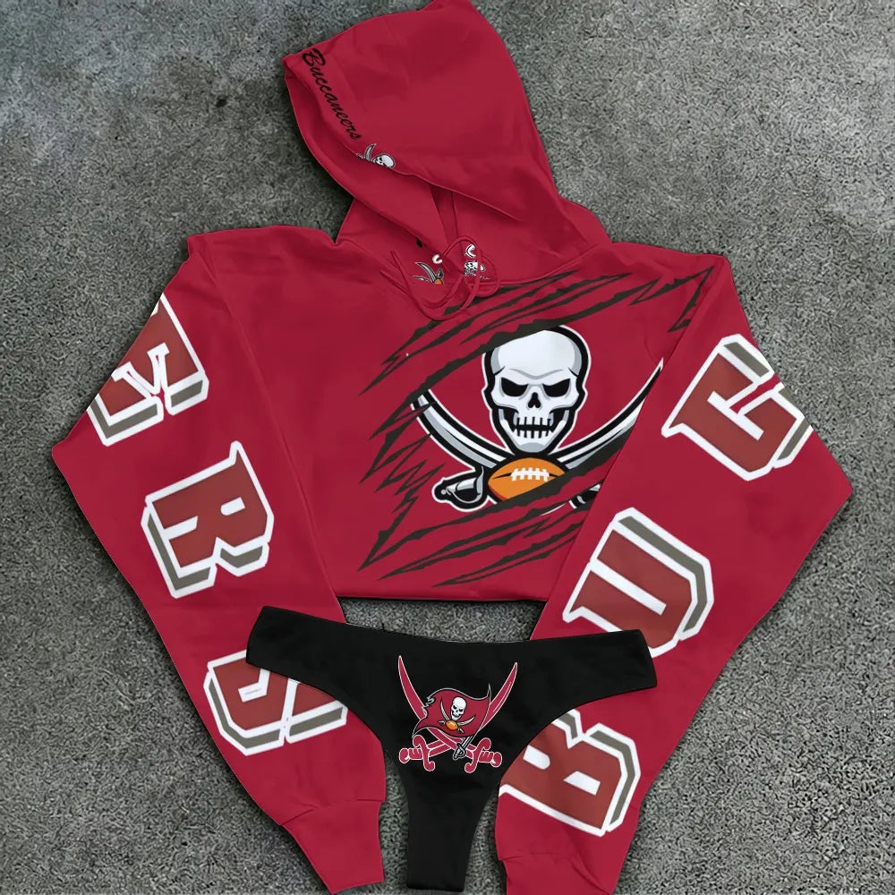 Tampa Bay Buccaneers Women's Hoodie Set