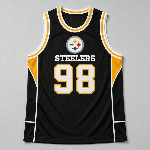 Pittsburgh Steelers Retro Sleeveless Fan Jersey