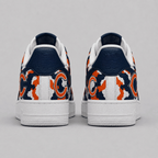 Chicago Bears Custom Name Camo Fan Sneakers