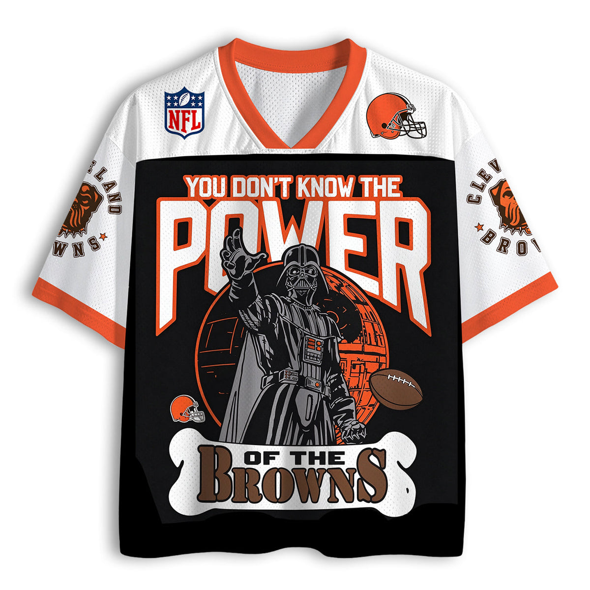 Cleveland Browns Star Wars Graphic Jersey Shirt