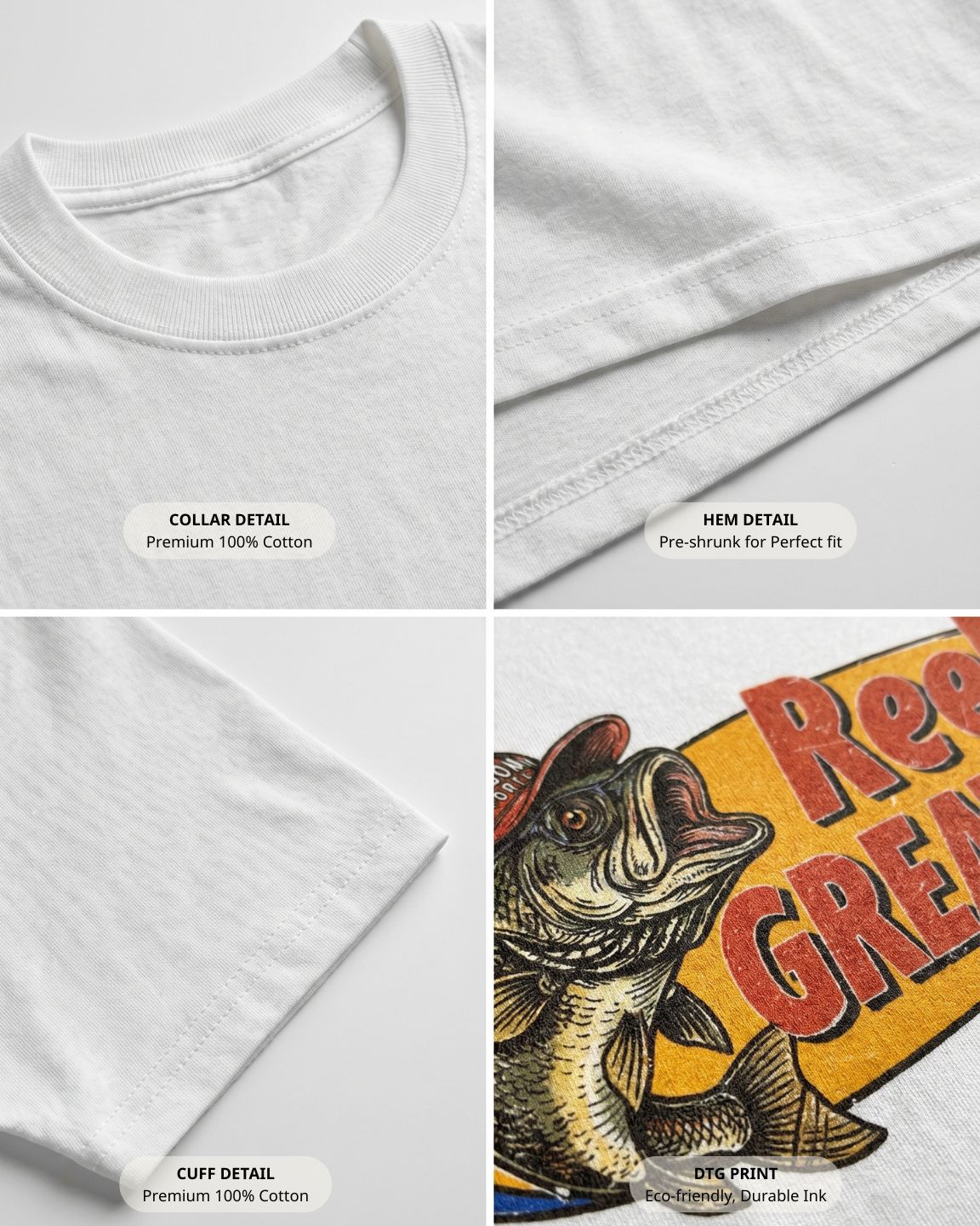 Reel Great Dad T-shirt Secondary image