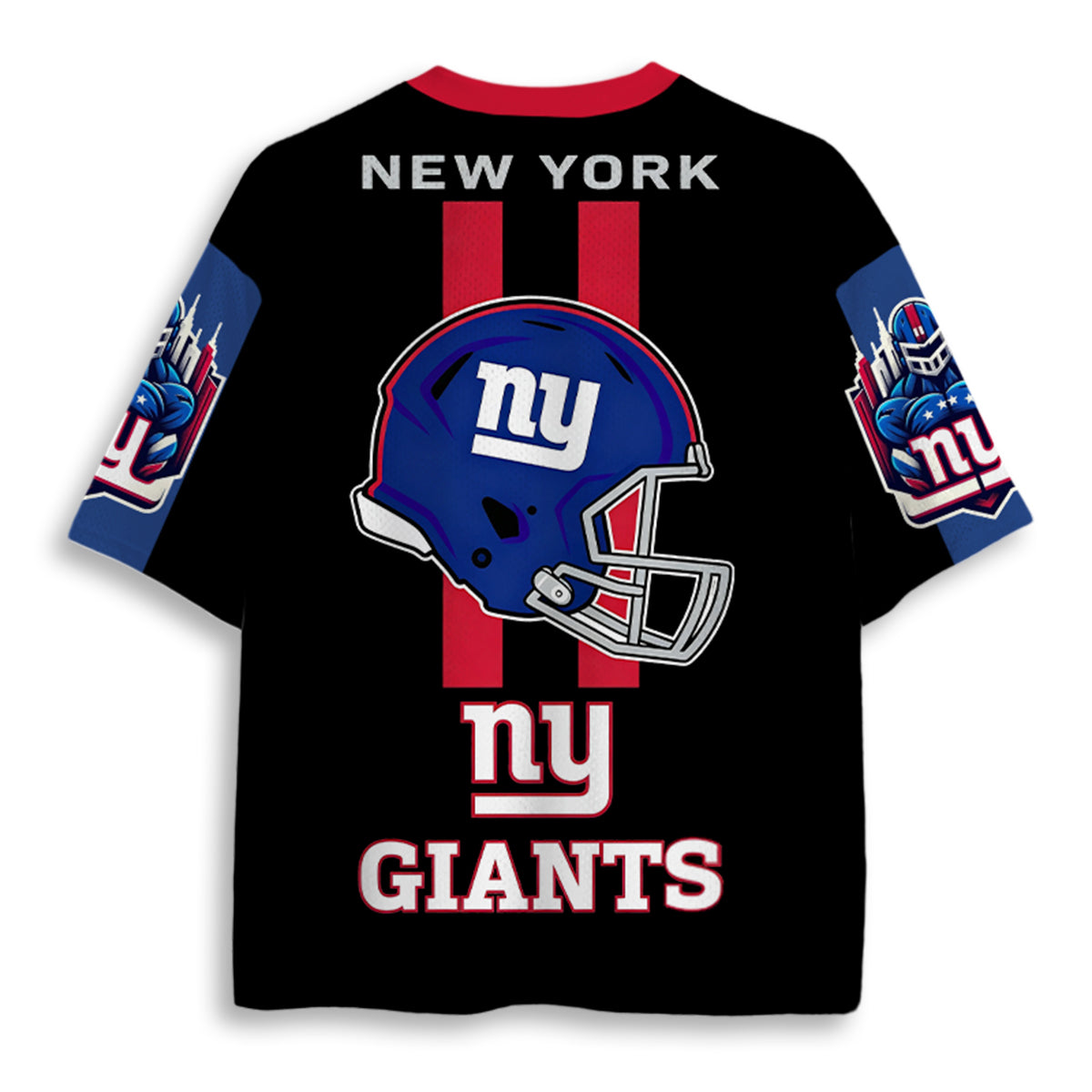 New York Giants NY Logo & Mascot Graphic Jersey Shirts