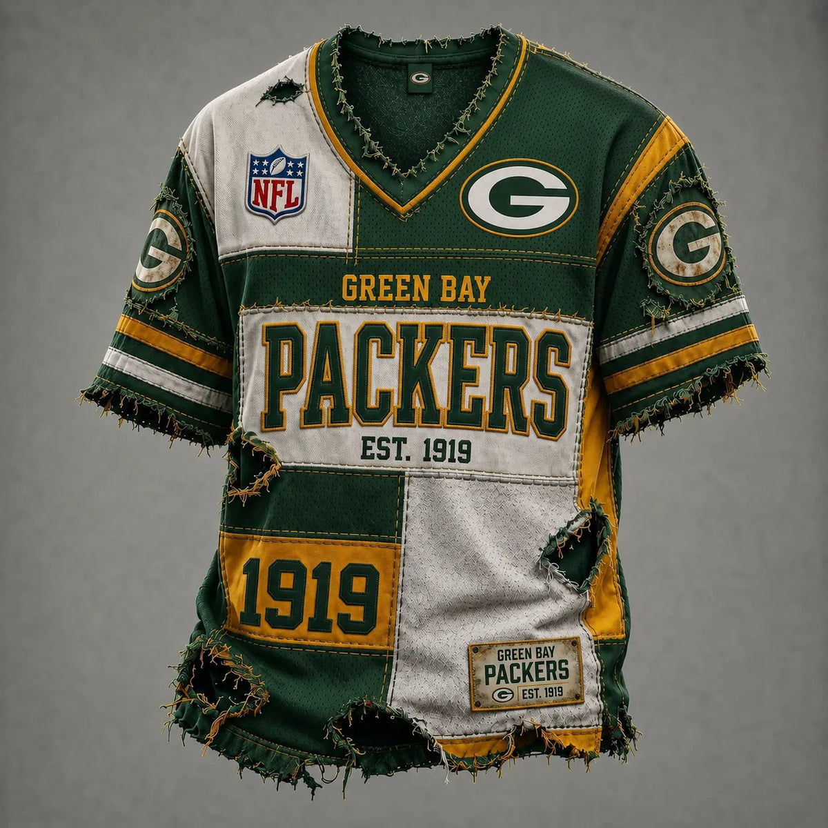 NFL LUXURY V-Neck T-Shirt 3005 DatND DVT