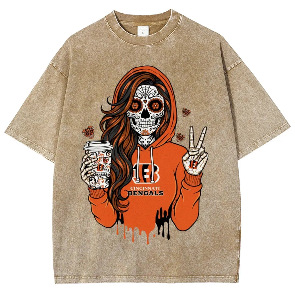 Unisex ¡°Cincinnati Bengals¡±Washed T-Shirt