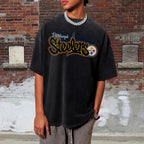Pittsburgh Steelers Unisex Vintage Washed T-shirt