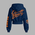 Chicago Bears Zip-up hooded jacket and elastic-waist pants set | NFL
