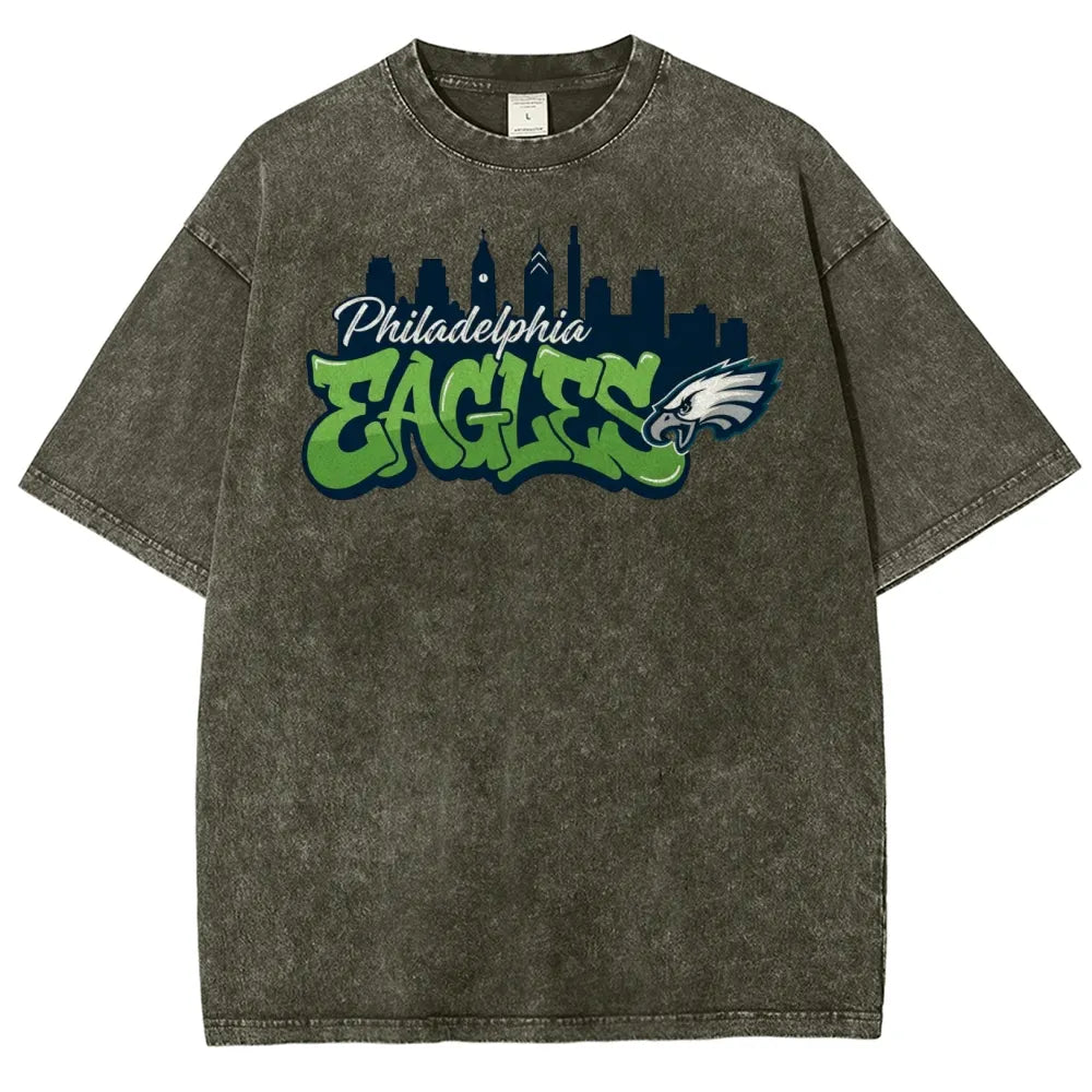 Philadelphia Eagles Unisex Vintage Washed T-shirt