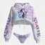 "Demon Slayer" Women's Hooded Thicken Suit Set