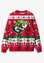Grinch Green Bay Packers Logo Ugly Christmas Sweatshirt