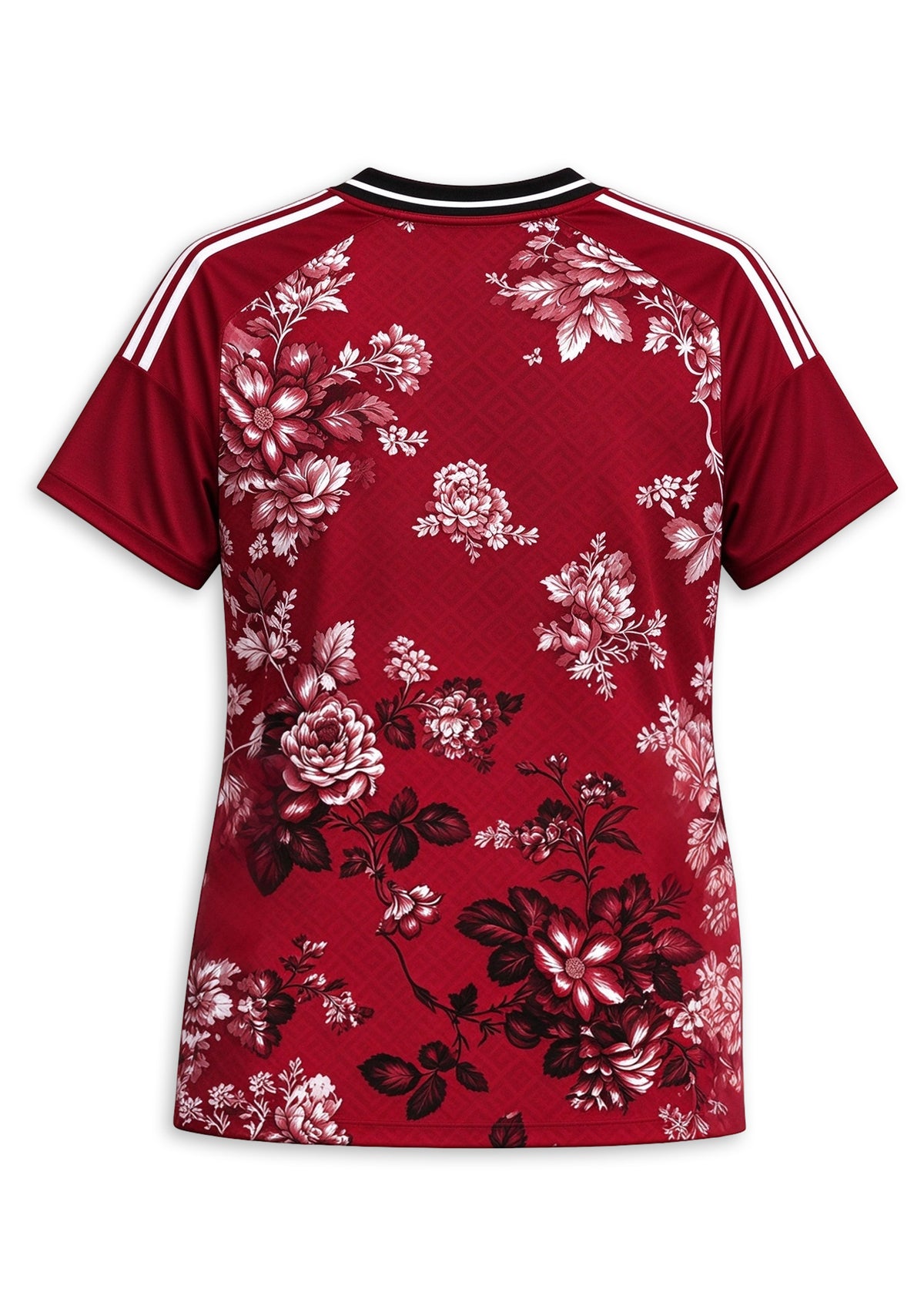 Women's Arizona Cardinals Floral V-Neck T Shirt