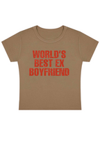 World's Best Ex Boyfriend Y2k Baby Tee