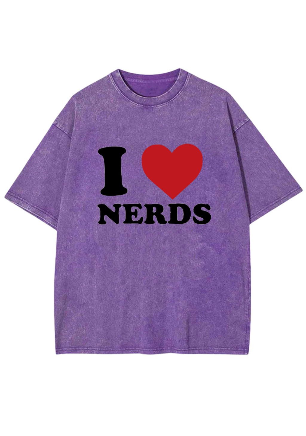 I Love Nerds Y2K Washed Tee
