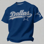 "Dallas Cowboys" Printed Oversized Unisex T-shirt