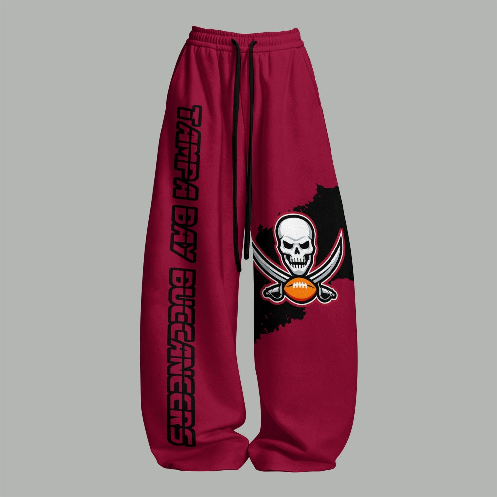 Tampa Bay Buccaneers Top & Elasticated Trousers Two-Piece Set | NFL