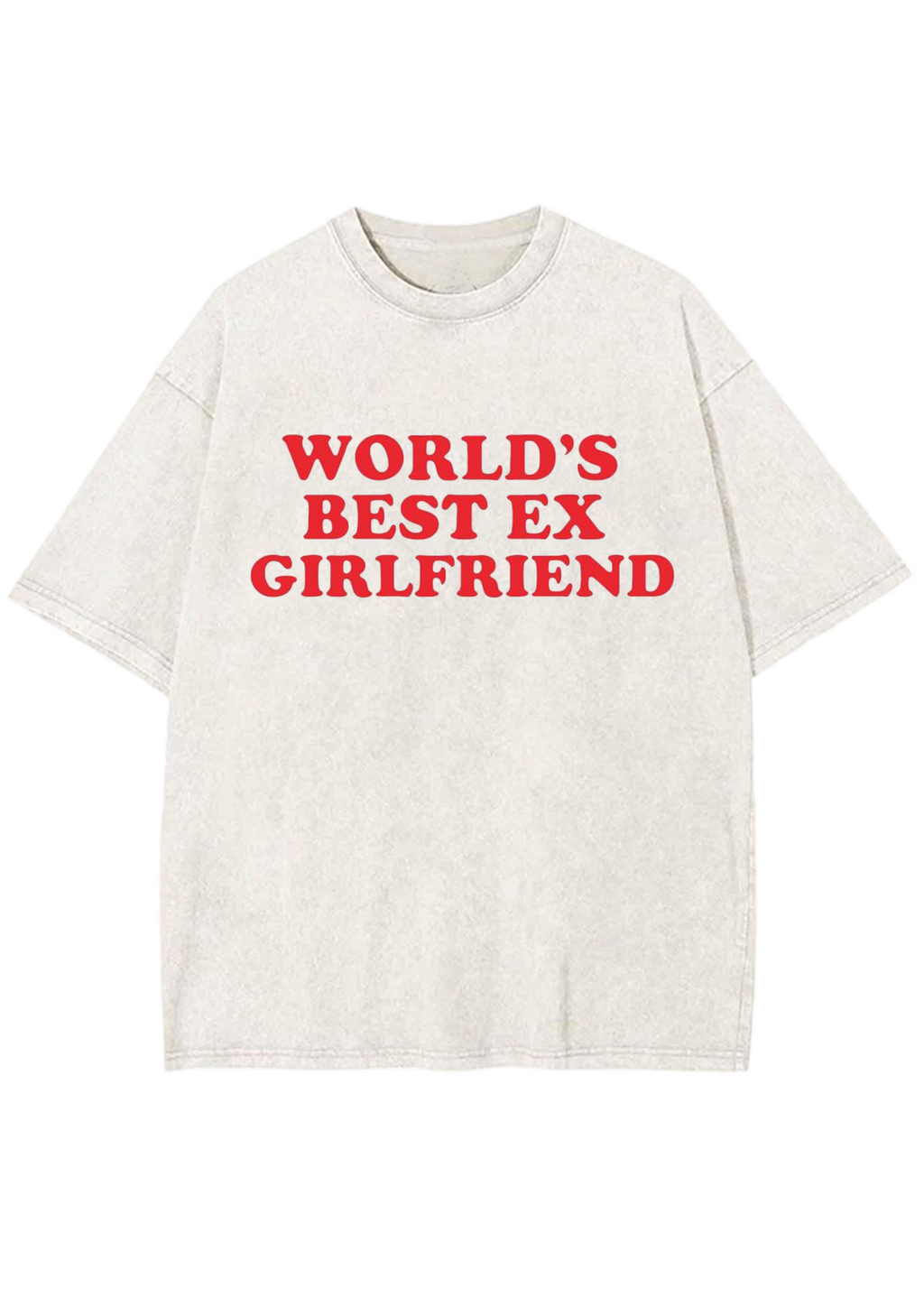 World's Best Ex Girlfriend Y2K Washed Tee