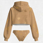 Pokémon Women's Cropped Hoodie & Thong Sets