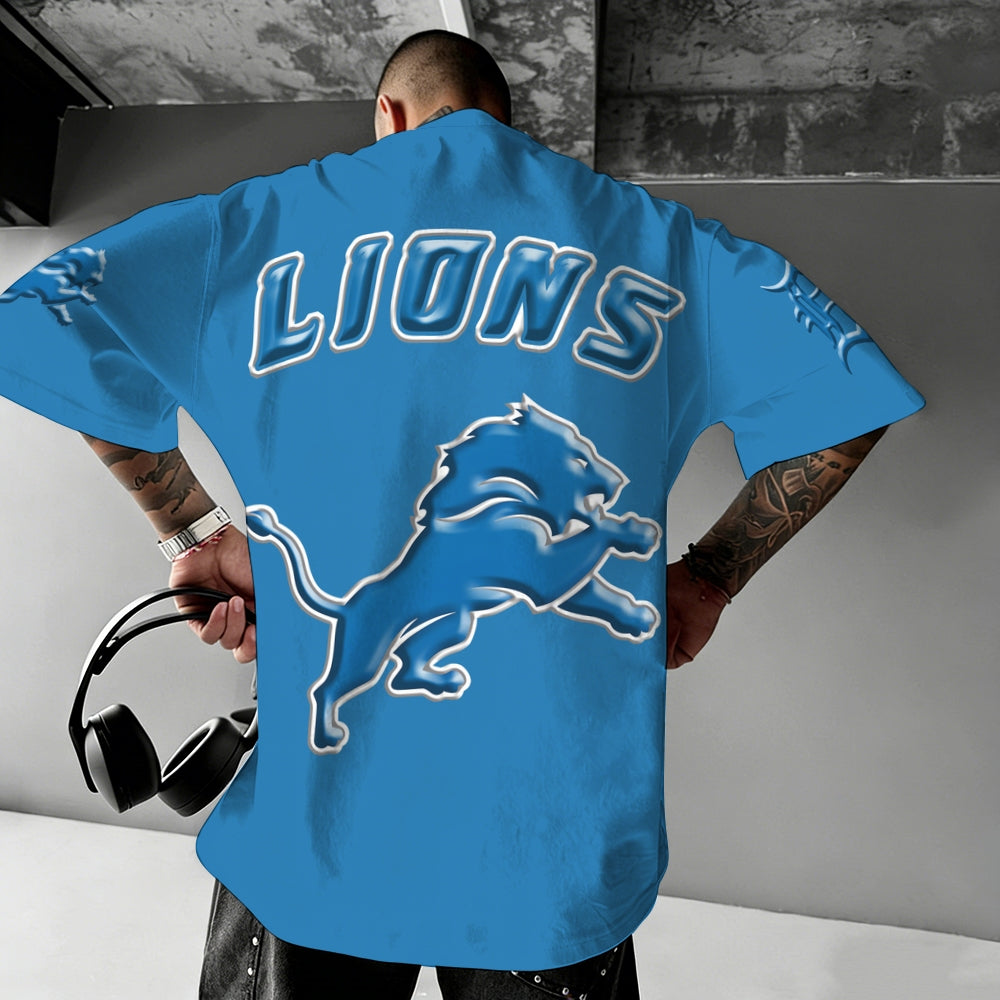 Unisex "Detroit Lions" Inspired Trendy T-shirt