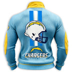 Men’s Los Angeles Chargers 1/4 Zip Pullover Sweatshirt