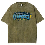 Los Angeles Chargers Unisex Vintage Washed T-shirt