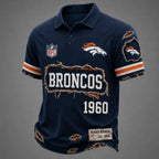 DEN x NFL LUXURY V-Neck T-Shirt 3005 DatND DVT