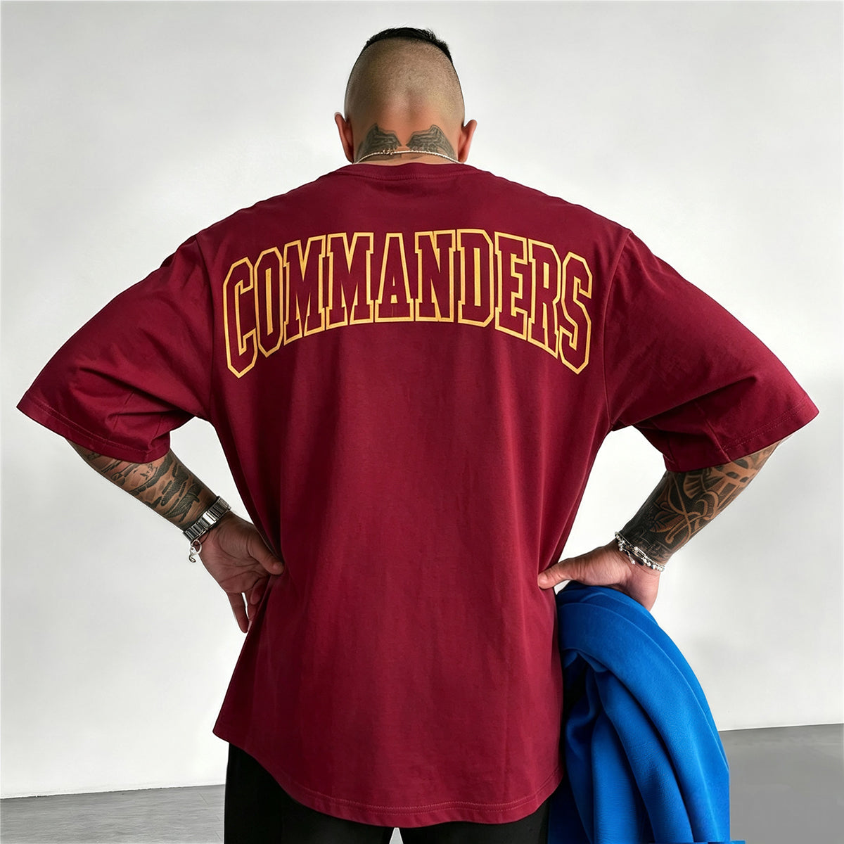 Washington Commanders Vintage Letter Printed T-Shirt Secondary image