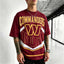 Washington Commanders Vintage Letter Printed T-Shirt