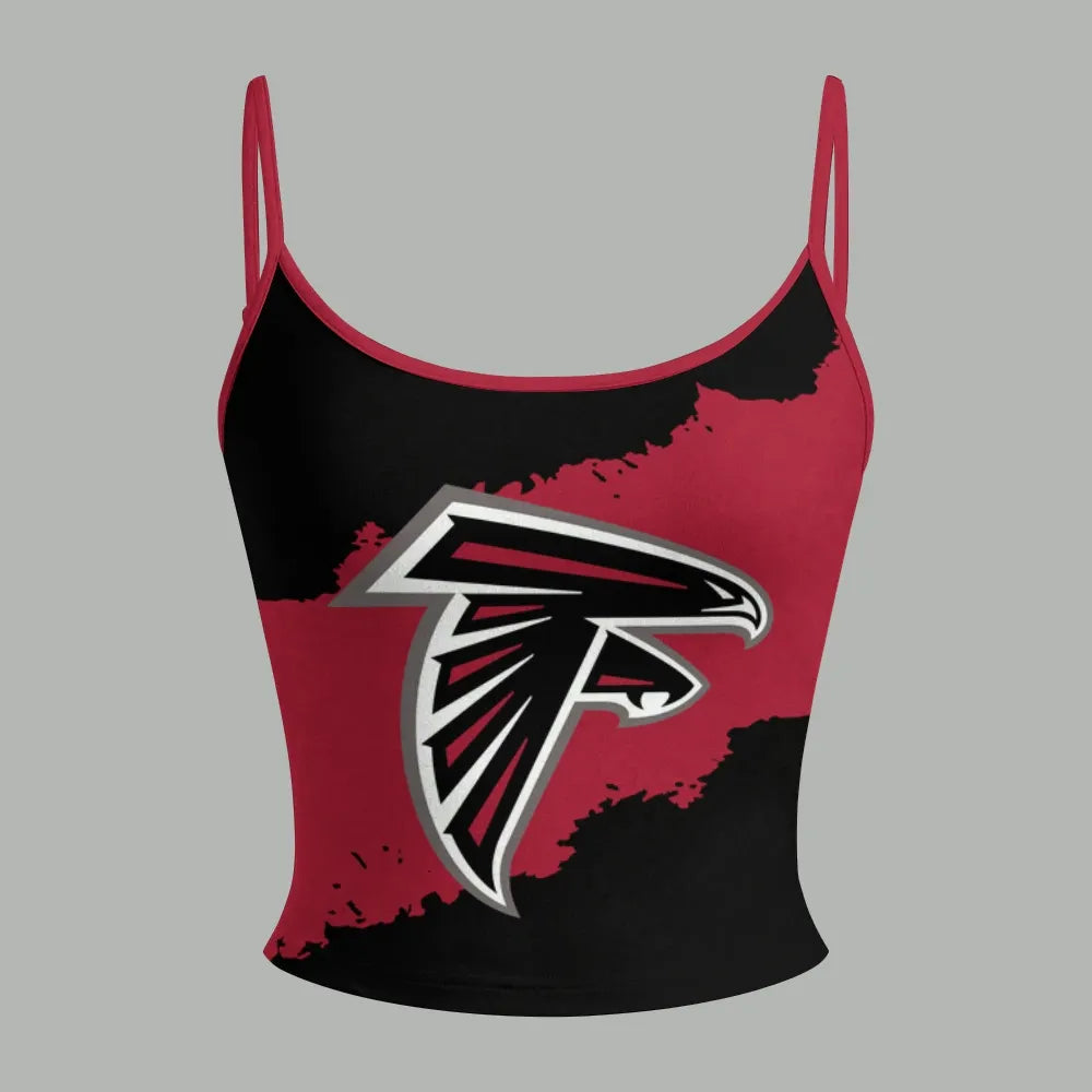 Atlanta Falcons Top & Elasticated Trousers Two-Piece Set | NFL