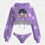 NARUTO Women's Hooded Thicken Suit Set