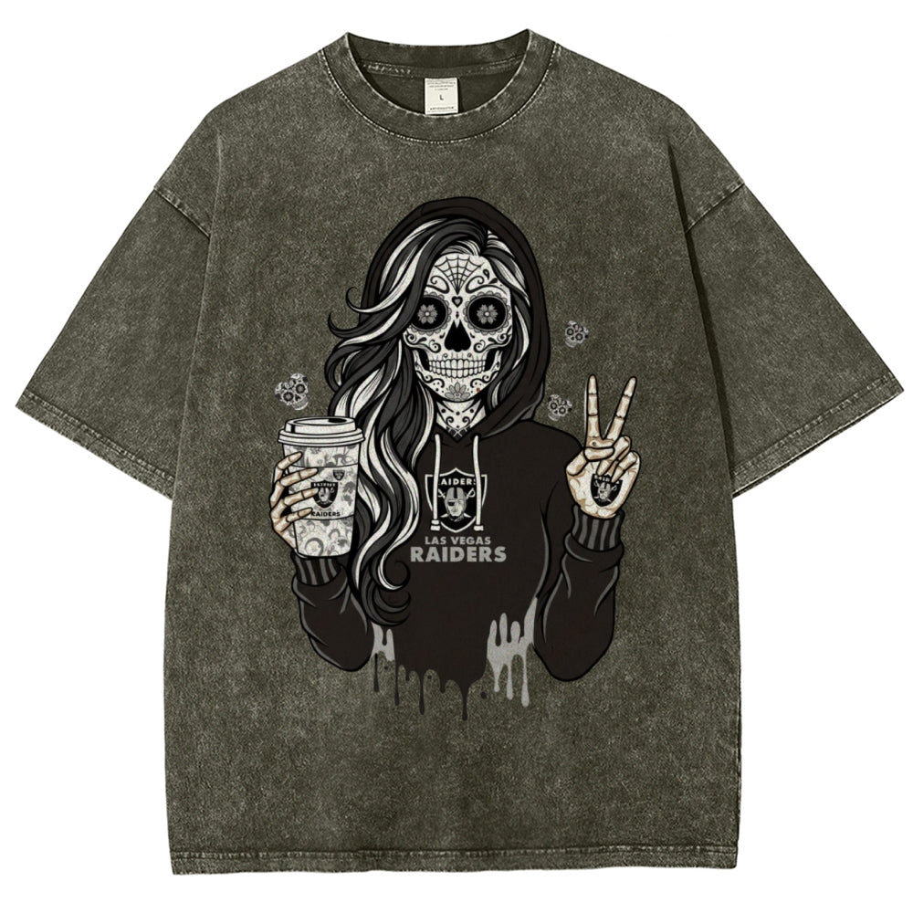 Unisex ¡°Las Vegas Raiders¡± Vintage Washed Tee
