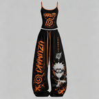 Naruto Top & Elasticated Trousers Two-Piece Set